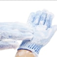 thumbnail image 5 of 3 pares de guantes exfoliantes para el baño, guantes exfoliantes para el cuerpo, toallitas exfoliantes para el cuerpo, para ducha, spa, masajes, removedor de células muertas de la piel, 5 of 5