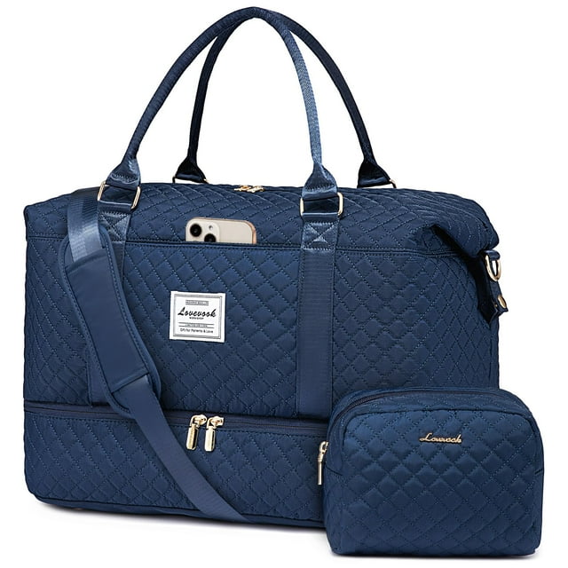 Bolsa de viaje LOVEVOOK para mujer con compartimento para zapatos