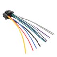 thumbnail image 4 of CRAFTHROU Car Radio Single Din Kit 1Set CD Tail Cable Wiring Harness Enhanced Audio Performance Multi, 4 of 8