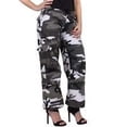 thumbnail image 2 of Rothco Womens Paratrooper Colored Camo Fatigues,City Camo, 2 of 3