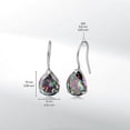 thumbnail image 4 of Limerencia Hypoallergenic Titanium Jewelry Water Drops Cubic Zirconia/Opal Earrings for Sensitive Ears Women, 4 of 6