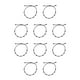 thumbnail image 3 of Jumpingount Pulseras anudadas tejida trenzada Hecha a mano Accesorios populares femeninos Cadena de manos para adultos unisex Adolescentes Type2 NO2, 3 of 6
