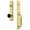 Lifetime Brass, variant on Grandeur 854554 Fifth Avenue Solid Brass Rose Dummy Full Plate Full Plate 'C' Grip