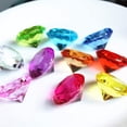 thumbnail image 3 of 100pcs Acrylic Crystal Diamond Crystals Treasure Acrylic Gems Crystals Treasure Gems Table Scatters Acrylic Crystals Acrylic Large Gems for Art Craft Home (Mixed Color), 3 of 8