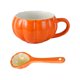 thumbnail image 3 of Taza de sopa sin tapas para hombres y mujeres, Taza de cerámica de 10oz, tazas de té, Taza de leche con asa para cafetería, oficina, regalos para el taza y cuchara, 3 of 8