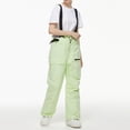 thumbnail image 4 of Men's Baggy Ski Bibs Snowboard Pants Waterproof Windproof Insulated Warm Snow Cargo Overalls 2025 Winter, 4 of 7