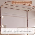thumbnail image 7 of Dorm Bunk Bed Canopy Curtain with Frame Bed Tent,Blackout and Mesh Curtain, Portable Sleeping Tents for Bedroom, 7 of 7