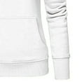 thumbnail image 3 of XINXIAOO Womens Sweatshirt Hoodies Long Sleeve Hoodie for Women Pullover Baggy Hoodies White Sweatshirts Trendy Fall Outfits for Women Teens Clothes, 3 of 3