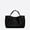Black, variant on BERANMEY Women's Large Vegan Leather Casual Tote Handbags, Black, 2-Piece