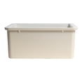 thumbnail image 2 of Pemberly Row 20" White Single Bowl Fireclay Undermount Kitchen Sink, 2 of 9