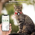 thumbnail image 5 of TIELUTT Cat Foot Printing Cat Collar with Breakaway Cat Collar Reflective Adjustable Strap Collar Cat Joint Quick Snap Leather Dog Leash Light Bow Tie for Dogs Bow Tie for Cats Breakaway, 5 of 5