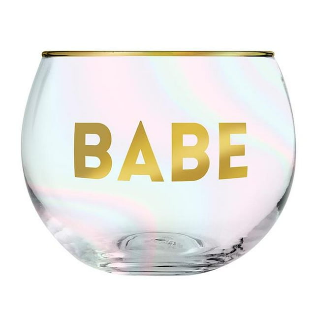 Creative Brands J2131 13 oz Roly Poly Glass - Bébé