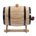 thumbnail image 3 of Barriles De Roble Para Vino, Adornos Decorativos De Sellado, Barriles De Envejecimiento De Roble, Grano De Madera Transparente Para Restaurante ANGGREK Otros, 3 of 8