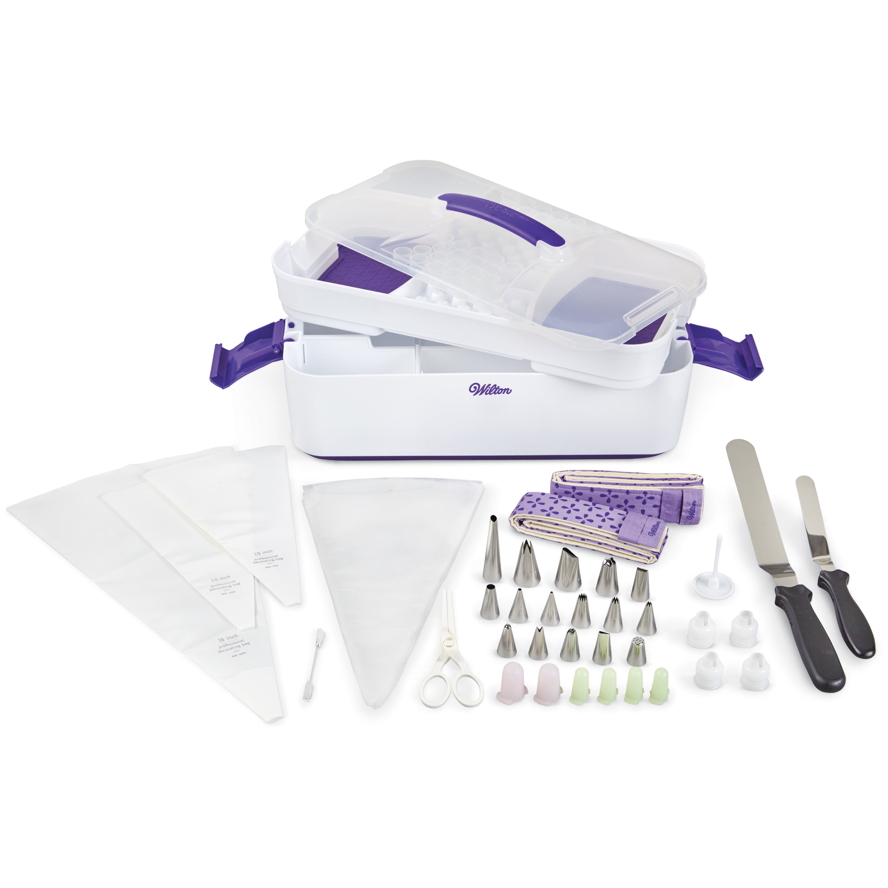 Wilton Decorator Preferred Cake Decorating Set, 48Piece Cake