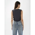 thumbnail image 5 of Solid Ruched-Detail Blouse, 5 of 5