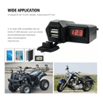 thumbnail image 3 of Cargador De Celular Usb Con Pantalla De Voltaje Para Moto, 3 of 5