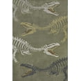 thumbnail image 2 of JONATHAN Y Kingdarr T-Rex Modern Kids Machine-Washable Green/Multi 5 ft. x 8 ft. Area Rug, KDW103C-5, 2 of 9
