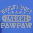 thumbnail image 3 of CafePress - World's Most Awesome Pawpaw Dark T Shirt - Men's Classic Graphic Cotton T-Shirt, 3 of 4