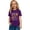 Purple-b, variant on Miaju Back To School Shirt Girls Size 8 Round Neck Short Sleeve T Shirt Top Letter Graphic Printed Comfortable Holidays Tops Clothes for Girls