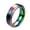 6mm Rainbow, variant on Men's Tungsten Ring Classic Matte Brushed Polish Wedding Band Beveled Edges Engagement Rings Comfort Fit 6mm Purple Size 7