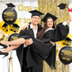 thumbnail image 3 of Decoraciones de globos para fiesta de graduación, suministros para fiesta de graduación de felicidades, 30 piezas, suministros de decoración para fiesta de graduación, 3 of 5