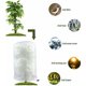 thumbnail image 2 of Cubierta para plantas, cubiertas para el invierno, bolsa de protección para plantas y frutas de jardín: proteja sus plantas del frío, ajustable con cremallera con cordón, 1,2 x 1,8 m, 2 of 5