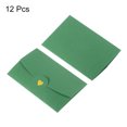 thumbnail image 3 of REGALWOVEN Mini Envelopes, Small Holders Retro Gold Heart Design for Weddings and Birthdays Green, 3 of 6