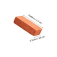 thumbnail image 2 of UPGRATOR 150 Pcs Mini Pierres Rouges pour Murs de Construction, Composants de Scène Miniatures, 2 of 6