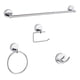 thumbnail image 2 of Juego De Accesorios De Baño Dica 3000 4 Piezas negro, 2 of 2