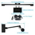 thumbnail image 7 of 2 Pack LED Picture Light, Swivel Metal Artwork Lamps, 15.75 Inch, 2700K/3000K/4000K Selectable, Plug-n-Play & Hardwire Art Lighting, Black, 7 of 7