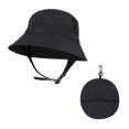 thumbnail image 4 of Nylon Sun Hat for Men & Women, Wide Brim UPF 50+ Bucket Hat for Fishing, Surfing, Hiking - Breathable Mesh, Packable Summer Outdoor Cap, 4 of 7