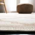 thumbnail image 5 of SAFAVIEH Machine Washable Rug Indoor/Outdoor Bermuda Collection - Bermuda Tamaya Geometric Machine Washable Indoor/Outdoor Area Rug, Ivory/Beige, 4' x 6', 5 of 11