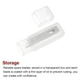 thumbnail image 4 of Uxcell Exacto Knife Blades #1 Hobby Knife Blades Precision Exacto Blades Hobby Knife Blade Refills 60 Pack, 4 of 6