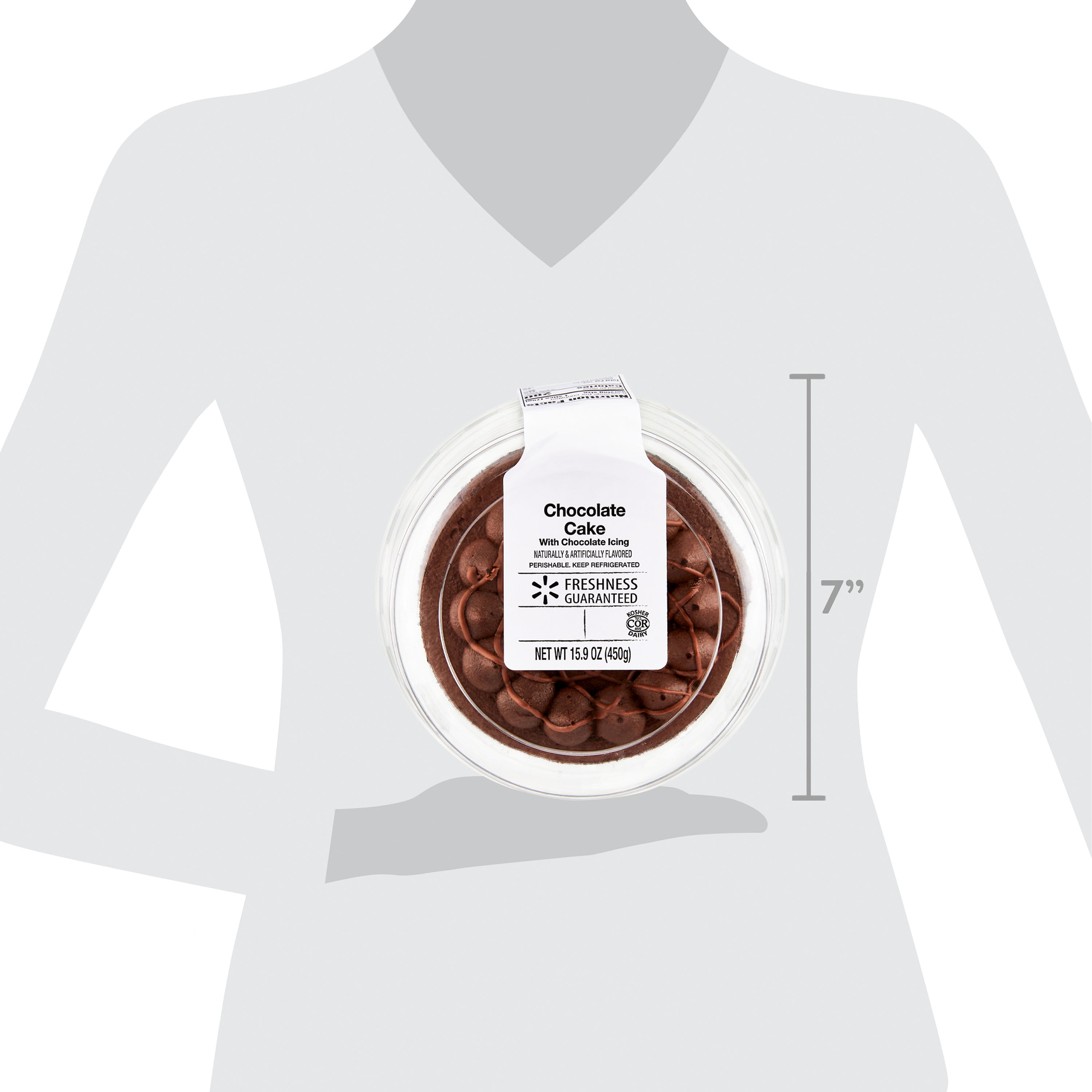Freshness Guaranteed 5-Inch Chocolate Cake, 15.9 oz
