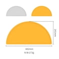 thumbnail image 2 of Tapis de Table en Silicone Réutilisable Sans BPA pour Bébé Enfants Style Classique Napperon en Silicone, 2 of 5