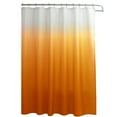 thumbnail image 5 of Ombre Textured Orange Polyester Shower Curtain Set, 70" x 72" (13 Piece), 5 of 5