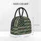 thumbnail image 2 of Fotbe Jungle Green Camo USA Flag Bolsa de Almuerzo con Estampado, Lonchera Aislada, Contenedor de Comida Reutilizable Tipo Cooler a Prueba de Fugas, 2 of 6