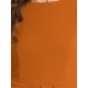 thumbnail image 5 of Vestido ajustado de peplum para mujer INSPIRE CHIC, cuello redondo, de manga larga, cintura alta, midi, vestido de trabajo, color caramelo, talla S, 5 of 6