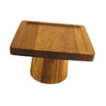 thumbnail image 2 of Soporte cuadrado de madera para exhibición de pasteles, bandeja para servir, accesorios, elevador para pasteles de la tarde 15 cm x 95 cm, 2 of 9