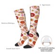 thumbnail image 4 of Fuzoiu Fall 70s Groovy Hippie Print Adult Stockings,Crew Socks,Unisex Fashion Socks, Casual Sports Socks,Comfortable Crew Socks for Everyday Wear and Sports, 4 of 6