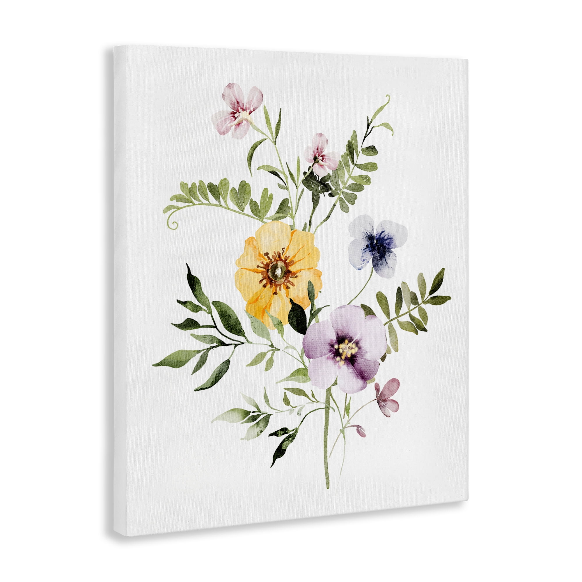 Garden Herbs Blooming Canvas Wall Art, design by Lettered and Lined