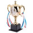 thumbnail image 1 of Trophy Shaped Alarm Clock Student Gift Home Decor ABS Material 9.63x6.68x3.34in 1Pcs, 1 of 5