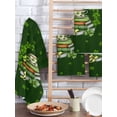 thumbnail image 2 of St. Patrick’s Day Shamrock Kitchen Dish Towels for Drying Dishes Set of 2, Dark Green Books Cups Lucky Leaf Waffle Weave Microfiber Hand Tea Bathroom Towels Quick Dry & Absorbent Towel 15.7x23.6, 2 of 7
