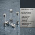 thumbnail image 3 of Fusibles De Cuerpo De Vidrio 5x20mm, 250v 10A, 10 Piezas, 3 of 4