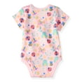 thumbnail image 4 of Garanimals Newborn & Baby Girl Cotton Lap-Shoulder Short-Sleeve Bodysuit, Sizes 0–24M, 4 of 9