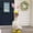 White, variant on Orangide Easter Porch Goose Outfit, Sunflower Style Decorative Dress for Porch Goose, Spring Holiday Porch Decoration, Festive Home Decor for Easter Celebration, Garden Statue Attire