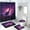 Pattern-3, variant on Dinosaur Shower Curtain Set Jungle Animals Dino Fantasy Purple Starry Sky with Non-Slip Rugs, Toilet Lid Cover and Bath Mat, Durable and Waterproof, for Bathroom Decor Set, 72x72 Inch