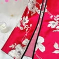 thumbnail image 4 of QUINDOS Silk Pajamas for Women Satin Plus Size Nightgowns for Women Sleeveless High Fork Suspenders Casual Sling Floral Sleepwear Night Dress, 4 of 8