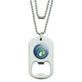 thumbnail image 1 of The Loch Ness Monster Believes in You Funny Humor Military Dog Tag Bottle Opener Pendant, 1 of 4