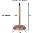 thumbnail image 2 of Akicon Paper Towel Holder Stand for Kitchen Countertop & Dining Room Table (Antique Copper, Classical), 2 of 5